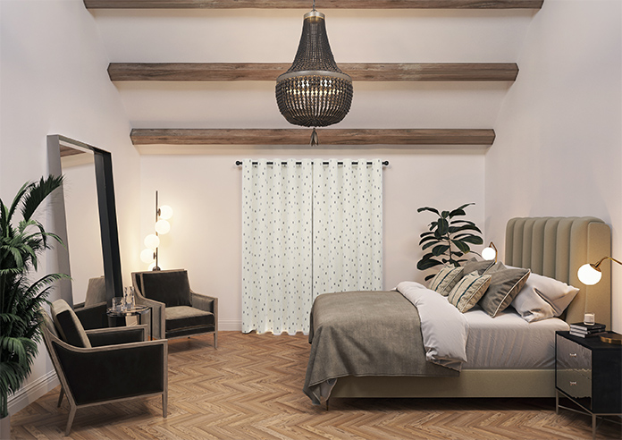 Ink Spots, Grey - Made to Measure Curtains - Image 15